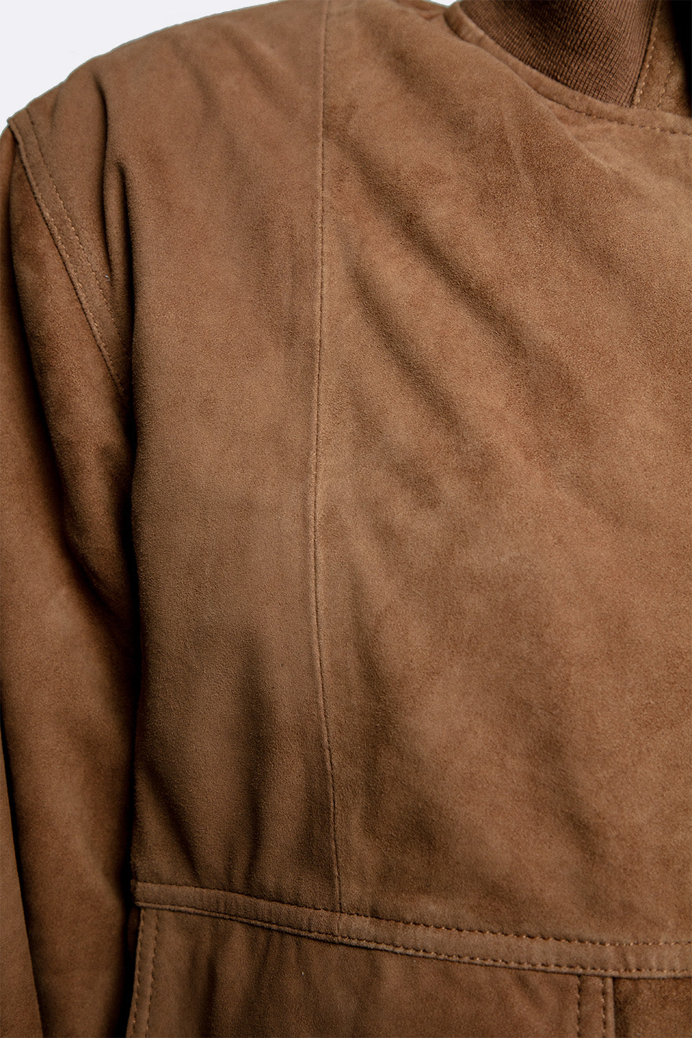 Amedeo Camoscio Cognac Scuro uomo Barone firenze - 4