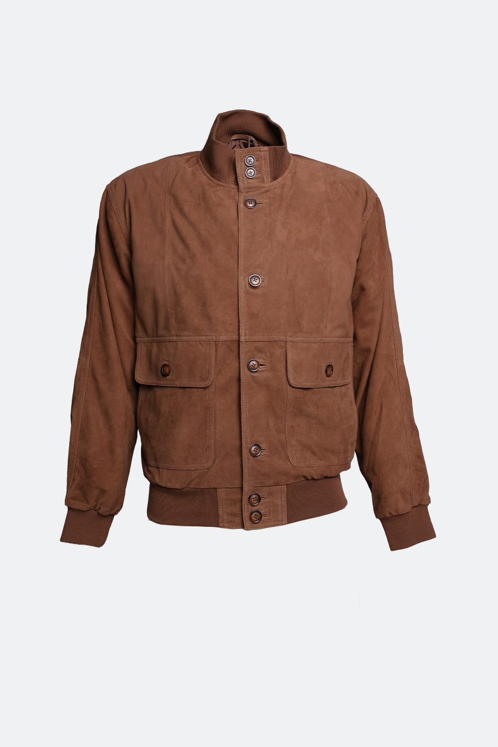 Amedeo Camoscio Cognac Scuro uomo Barone firenze - 2