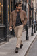 Amedeo Camoscio Taupe uomo Barone firenze - 3