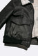 Giacca Aviatore Uomo Nero Shearling Style uomo Barone firenze - 6