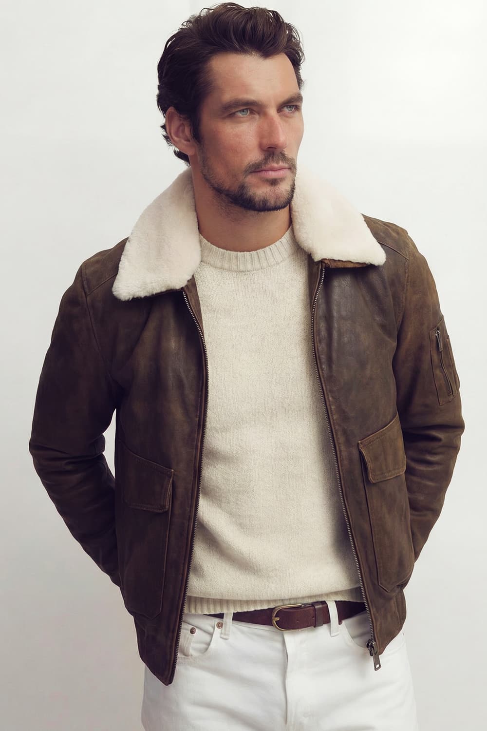 Giacca Aviatore Uomo Rock