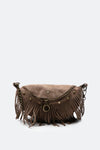 Bea Camoscio Borchie Taupe donna Barone firenze - 1