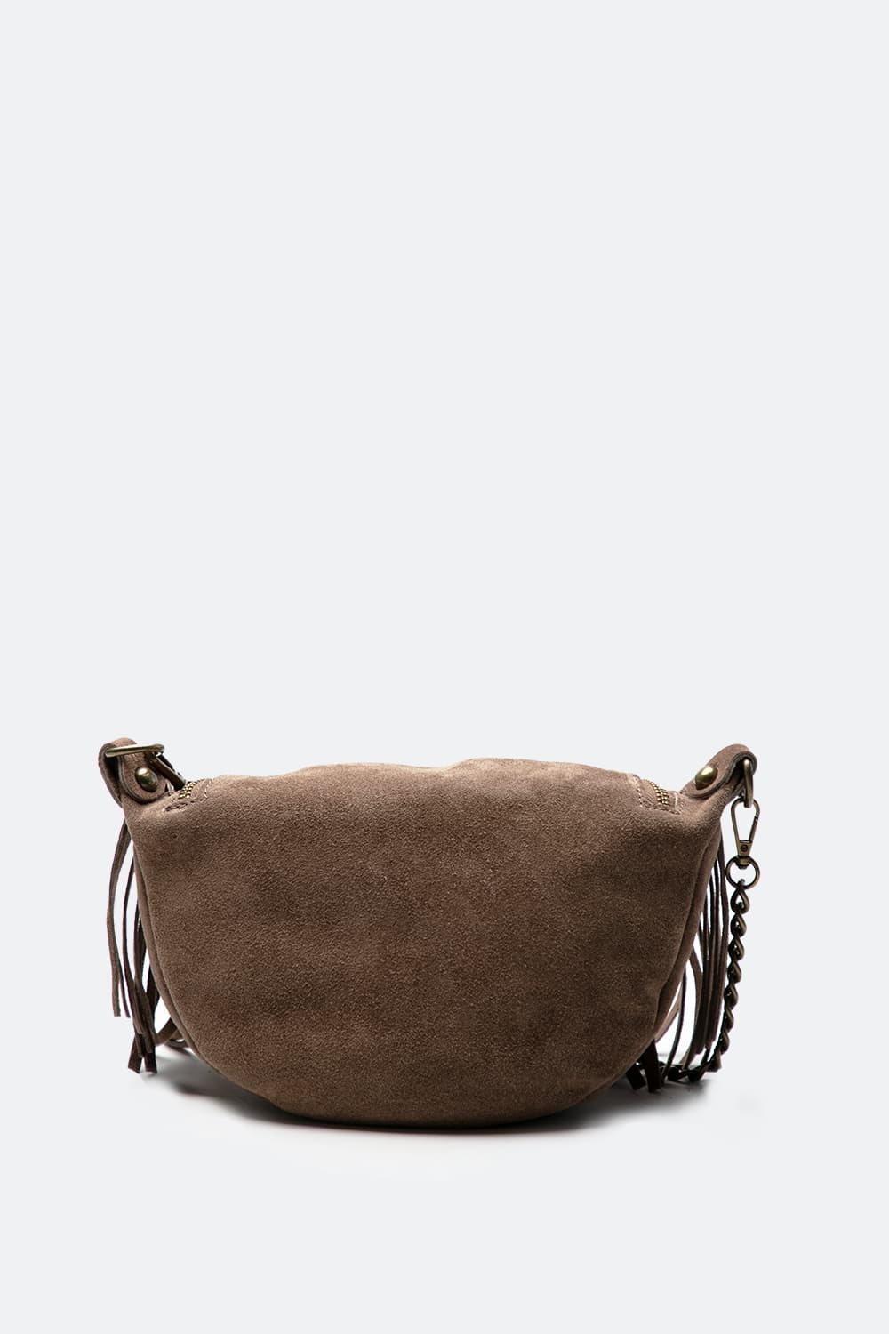 Bea Camoscio Borchie Taupe donna Barone firenze - 7