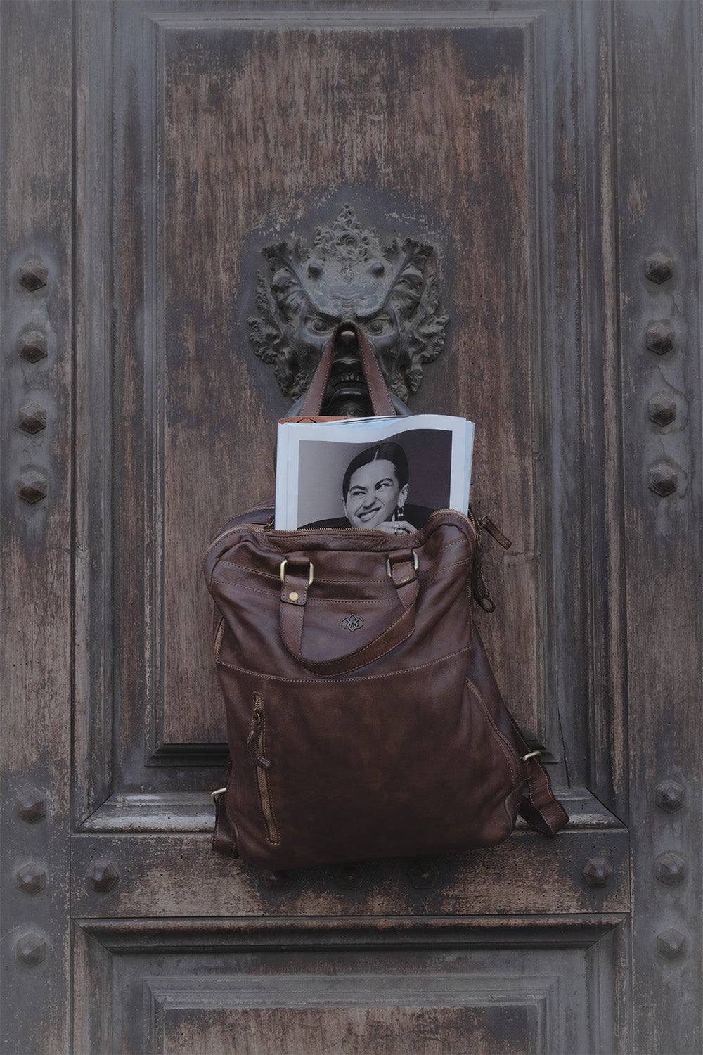 Zaino Bolgheri Testa di moro unisex Barone firenze - 3