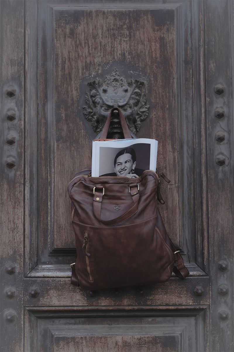 Zaino Bolgheri Testa di moro unisex Barone firenze - 3