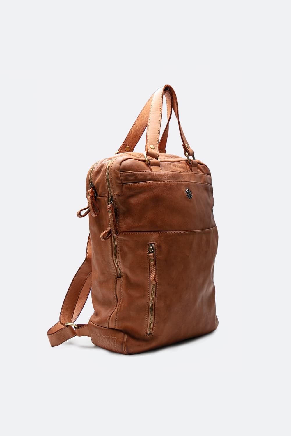 Zaino Bolgheri Cuoio unisex Barone firenze - 5