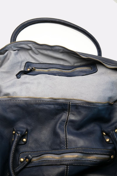 Borsone Vintage Blu