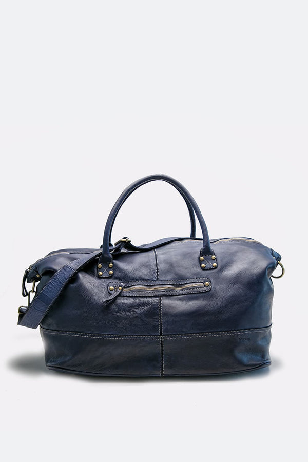 Borsone Vintage Blu unisex Barone firenze