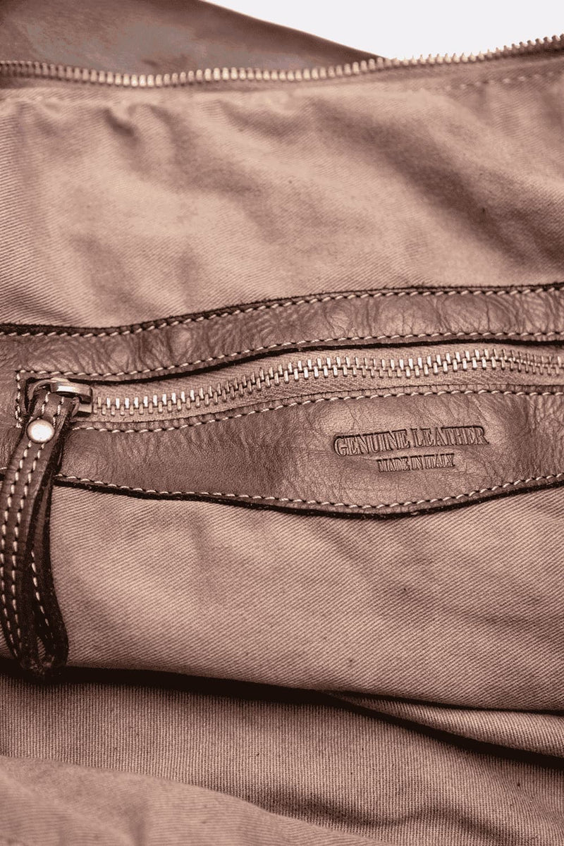 Borsone Vintage Testa di moro unisex Barone firenze - 5