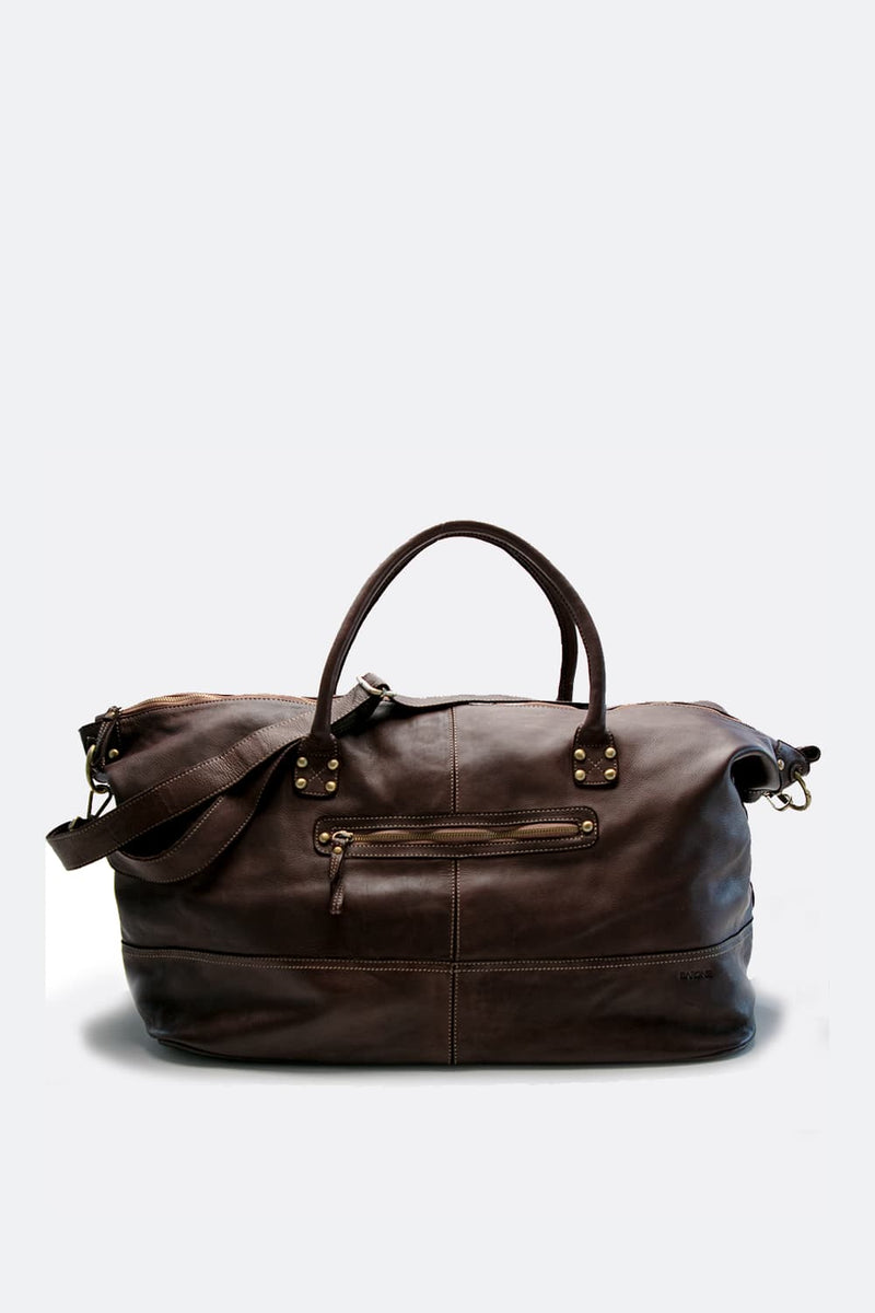 Borsone Vintage Testa di moro unisex Barone firenze - 1