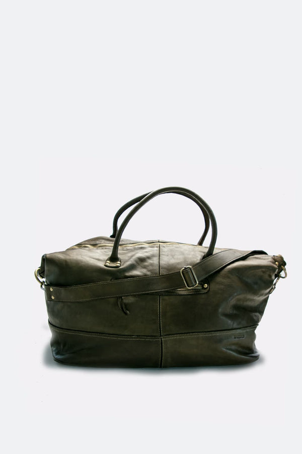 Borsone Vintage Verde unisex Barone firenze