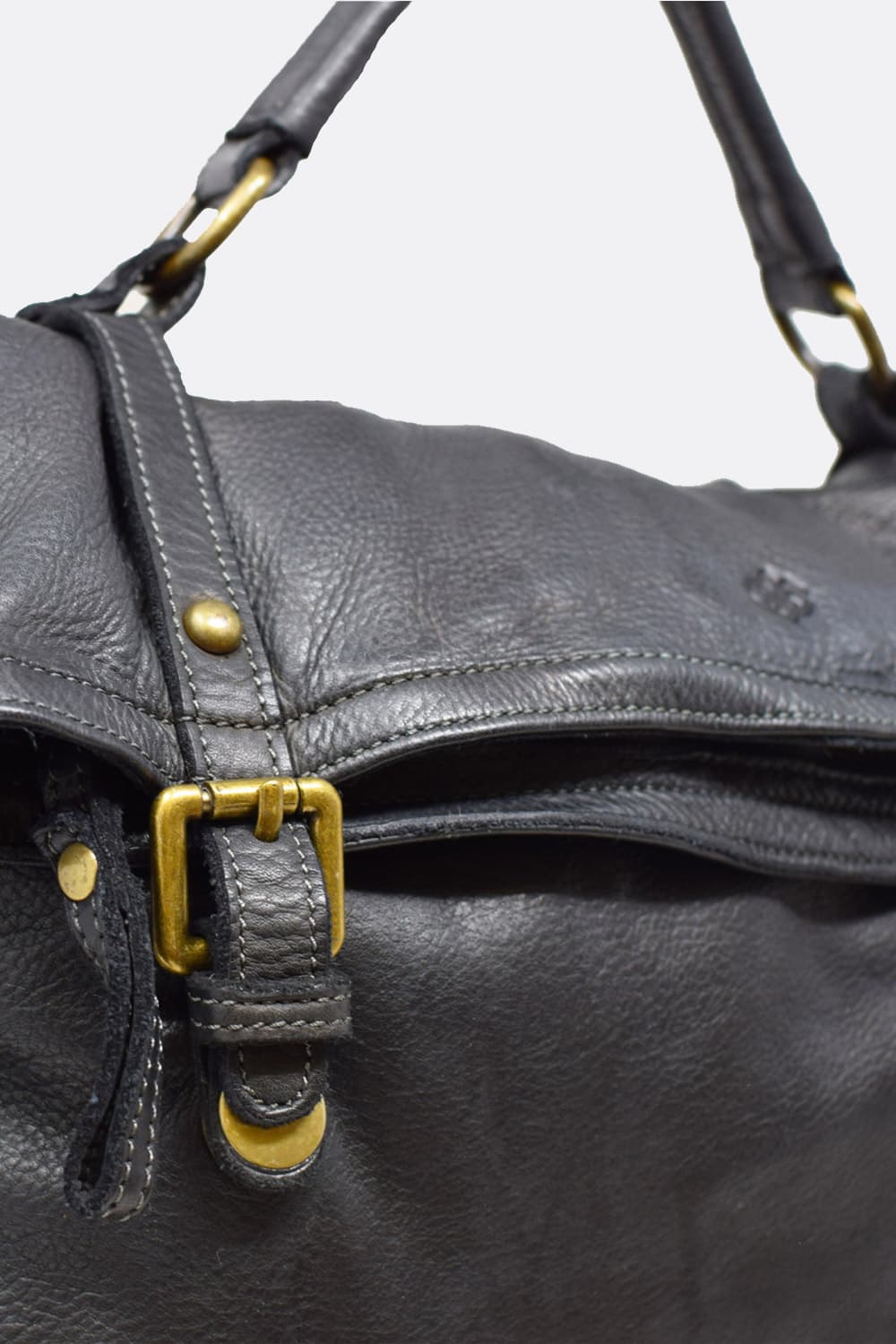 Zaino Brn - 050 Uomo Nero unisex Barone firenze - 8