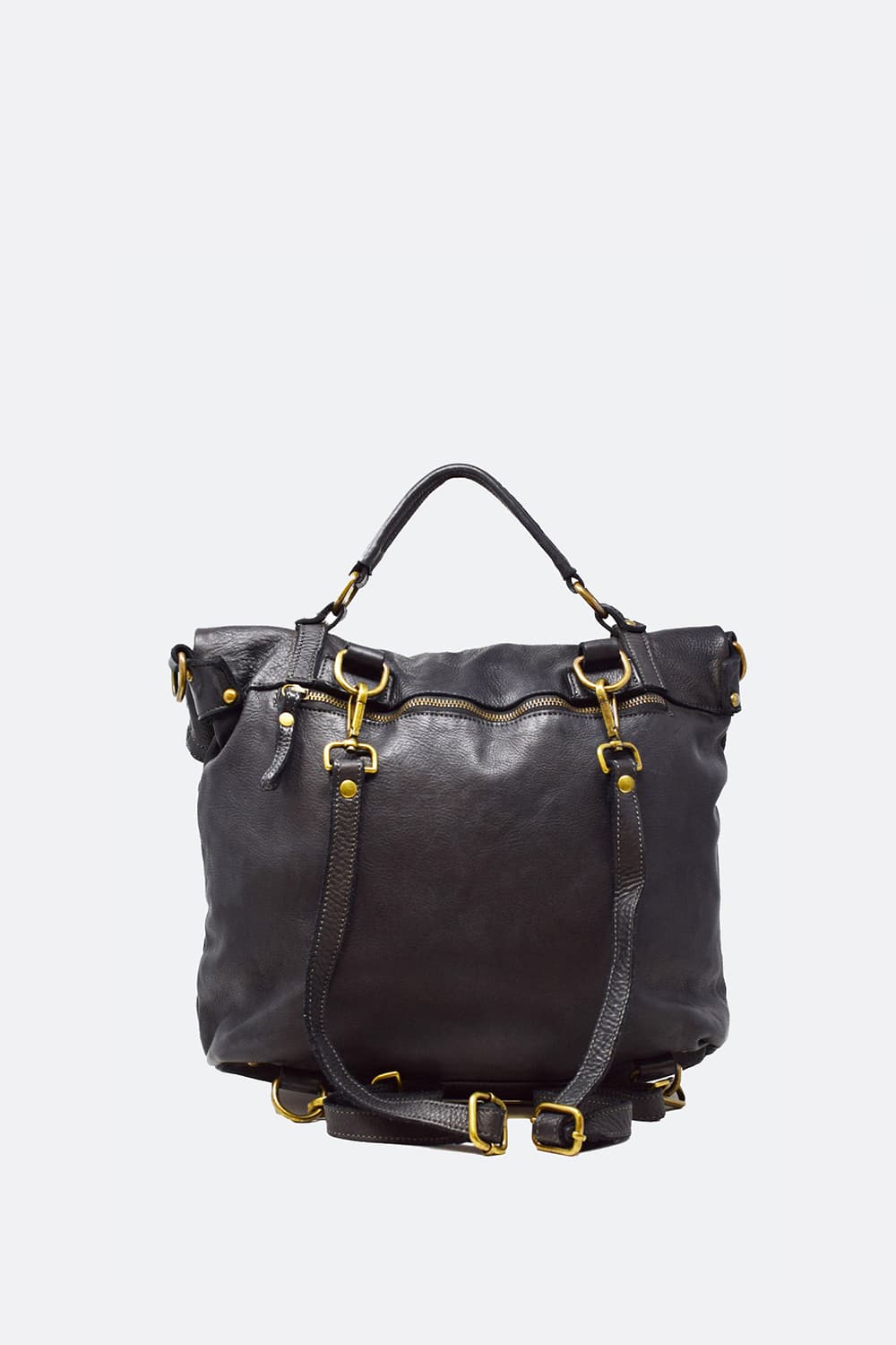 Zaino Brn - 050 Uomo Nero unisex Barone firenze - 9