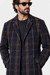 Cappotto Classico Uomo Misto Cachemire uomo Barone firenze - 1