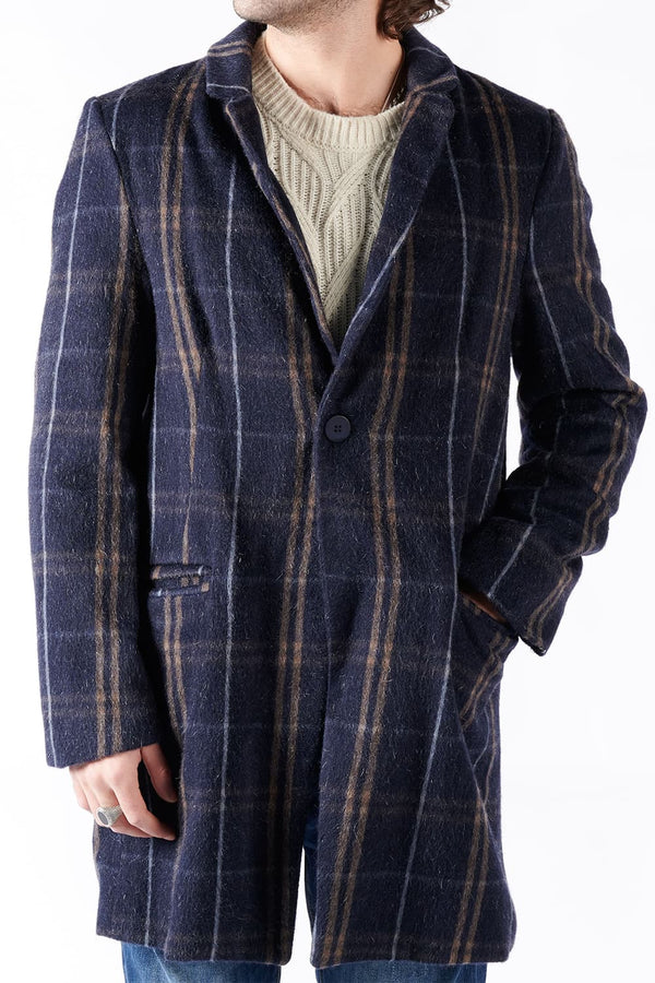 Cappotto Classico Uomo Misto Cachemire uomo Barone firenze