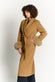 Cappotto Lungo Con Cintura e Manicotti Cammello donna Barone firenze - 3