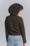 Chiodo Donna Bis Camoscio Testa di moro donna Barone firenze - 3