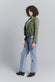 Chiodo Donna Bis Camoscio Verde donna Barone firenze - 2