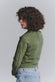 Chiodo Donna Bis Camoscio Verde donna Barone firenze - 3