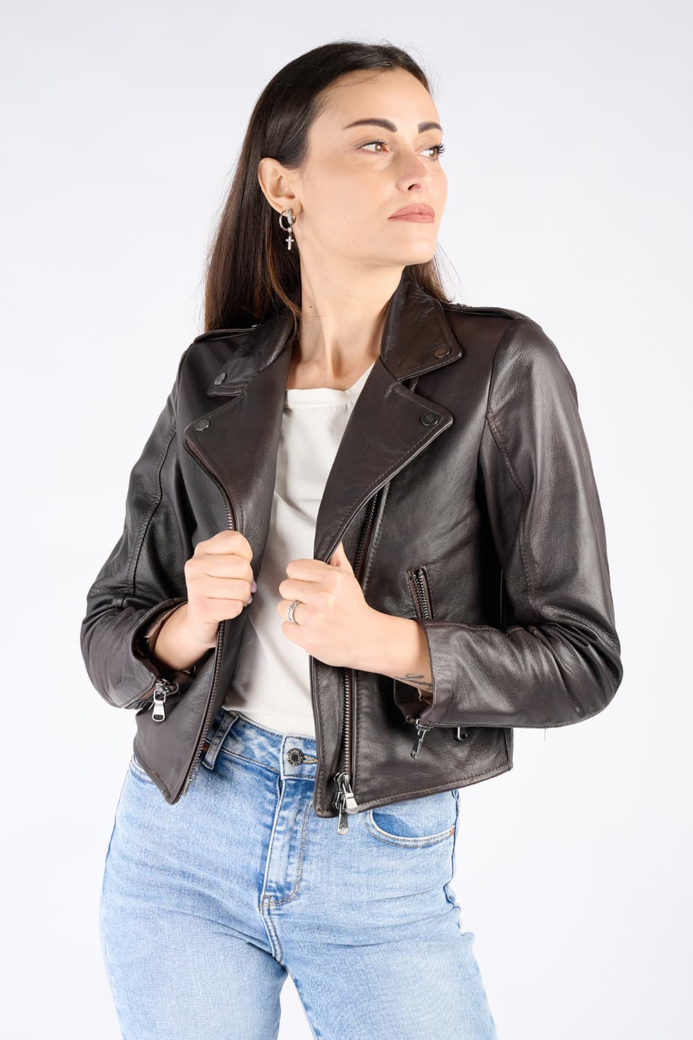 Chiodo Donna Bis Testa di moro donna Barone firenze - 2