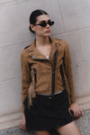Chiodo Donna Frange Camoscio donna Barone firenze - 1