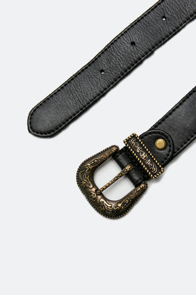 Cintura Dallas Donna Nero/Ottone