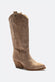 Stivali Texani Dante Camoscio Beige donna Barone firenze - 5