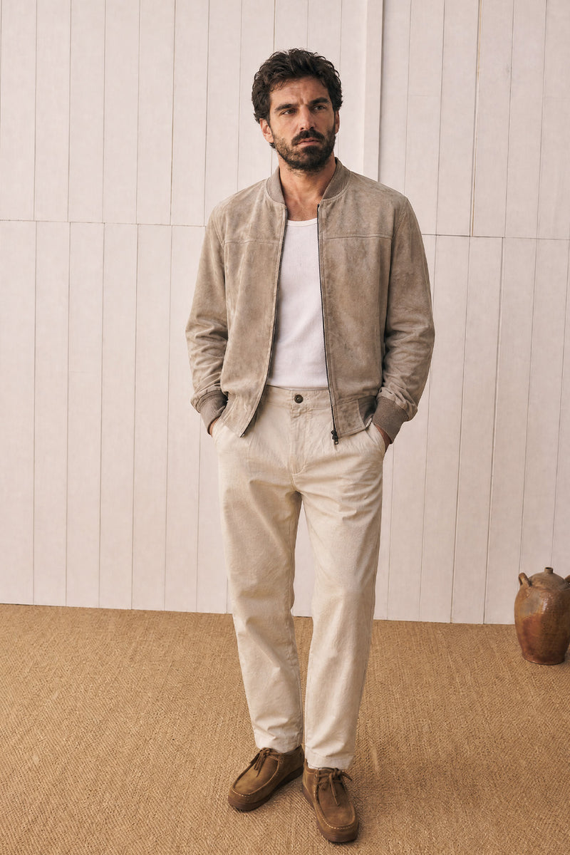 David Camoscio Taupe unisex Barone firenze - 9