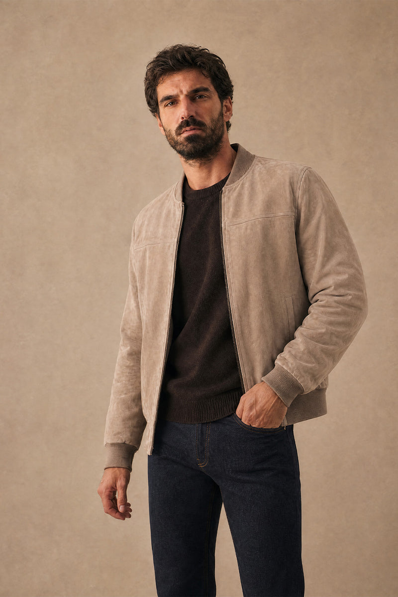 David Camoscio Taupe unisex Barone firenze - 7