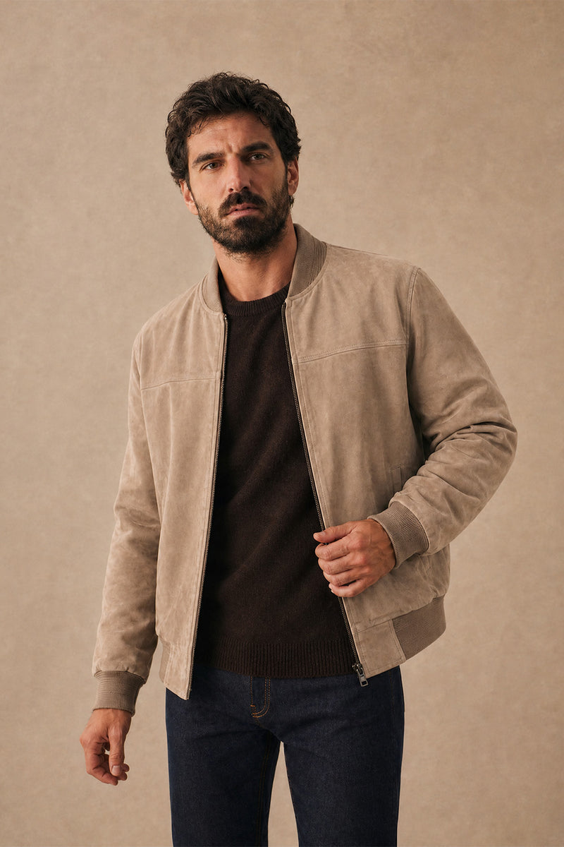 David Camoscio Taupe unisex Barone firenze - 3