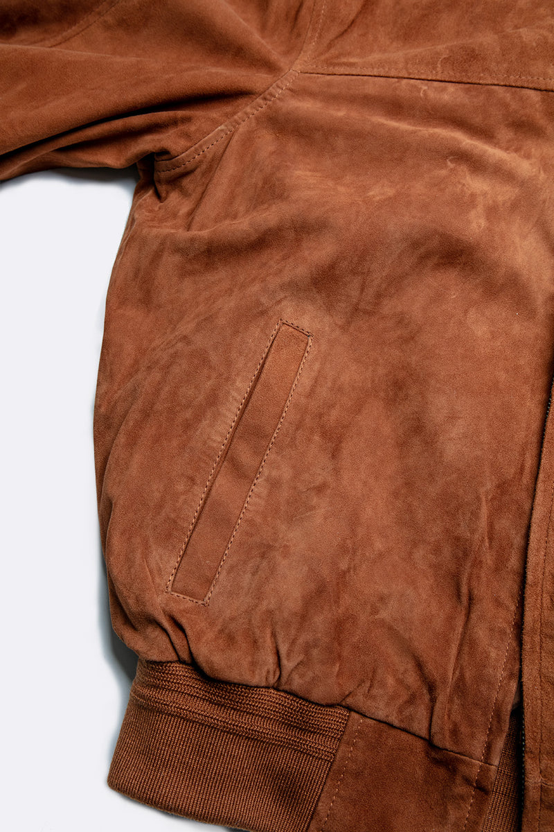 David Camoscio Cognac Scuro unisex Barone firenze - 7