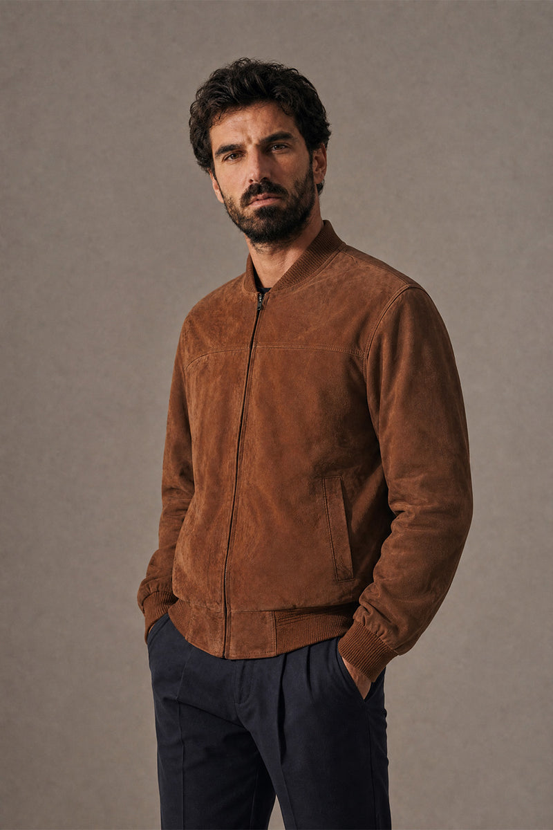 David Camoscio Cognac Scuro unisex Barone firenze - 9