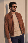 David Camoscio Cognac Scuro unisex Barone firenze - 6