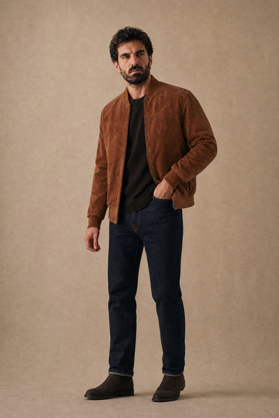 David Camoscio Cognac Scuro