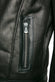 Elton Gold Colletto Shearling Style Nero Panna uomo Barone firenze - 4