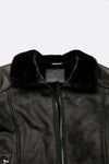 Elton Gold Colletto Shearling Style Nero uomo Barone firenze - 8