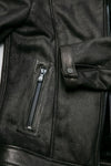 Elton Gold Colletto Shearling Style Nero uomo Barone firenze - 7