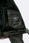 Elton Gold Colletto Shearling Style Nero uomo Barone firenze - 6