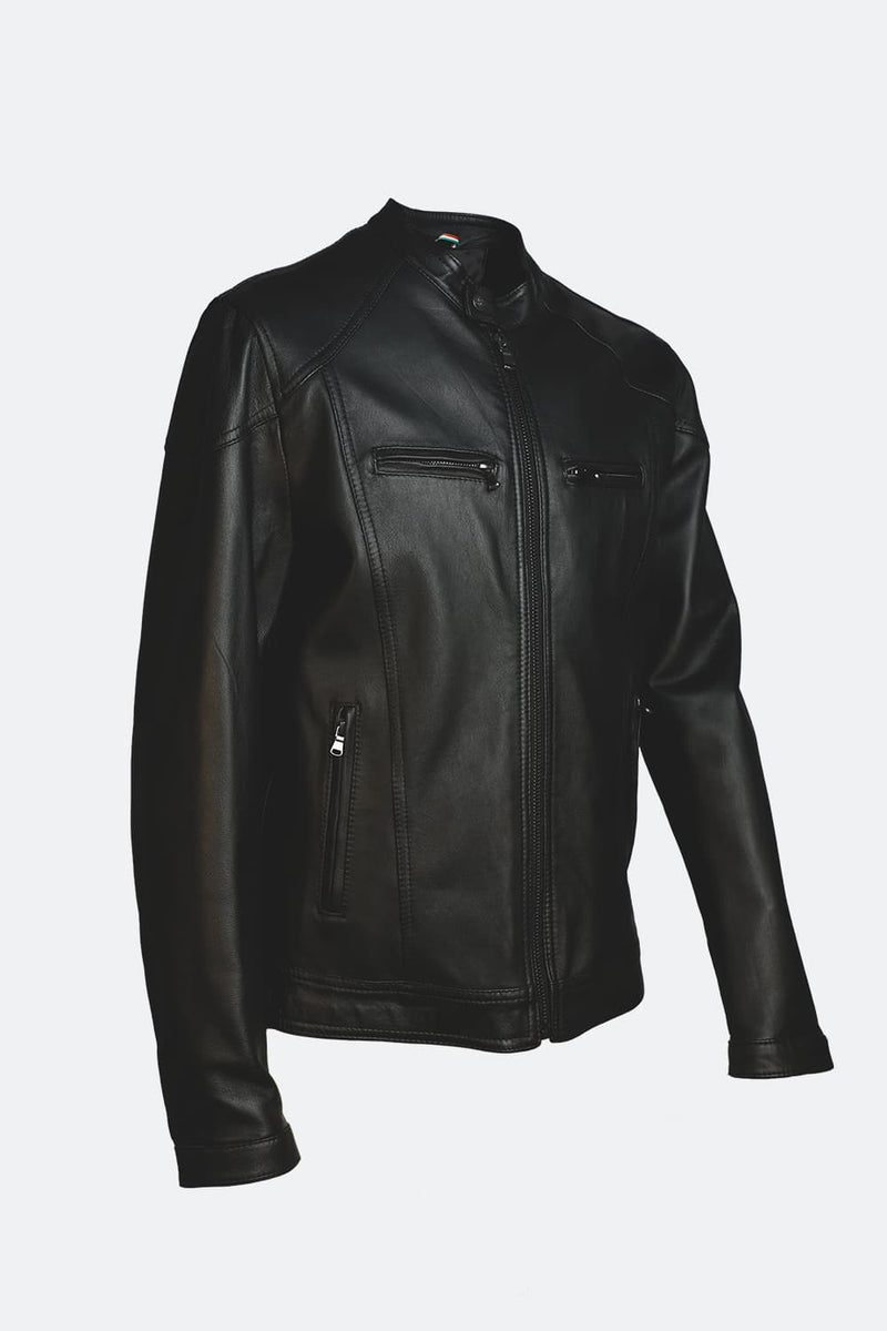 Elton Gold Nappa Nero uomo Barone firenze - 4