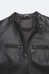 Elton Gold Nappa Nero uomo Barone firenze - 8