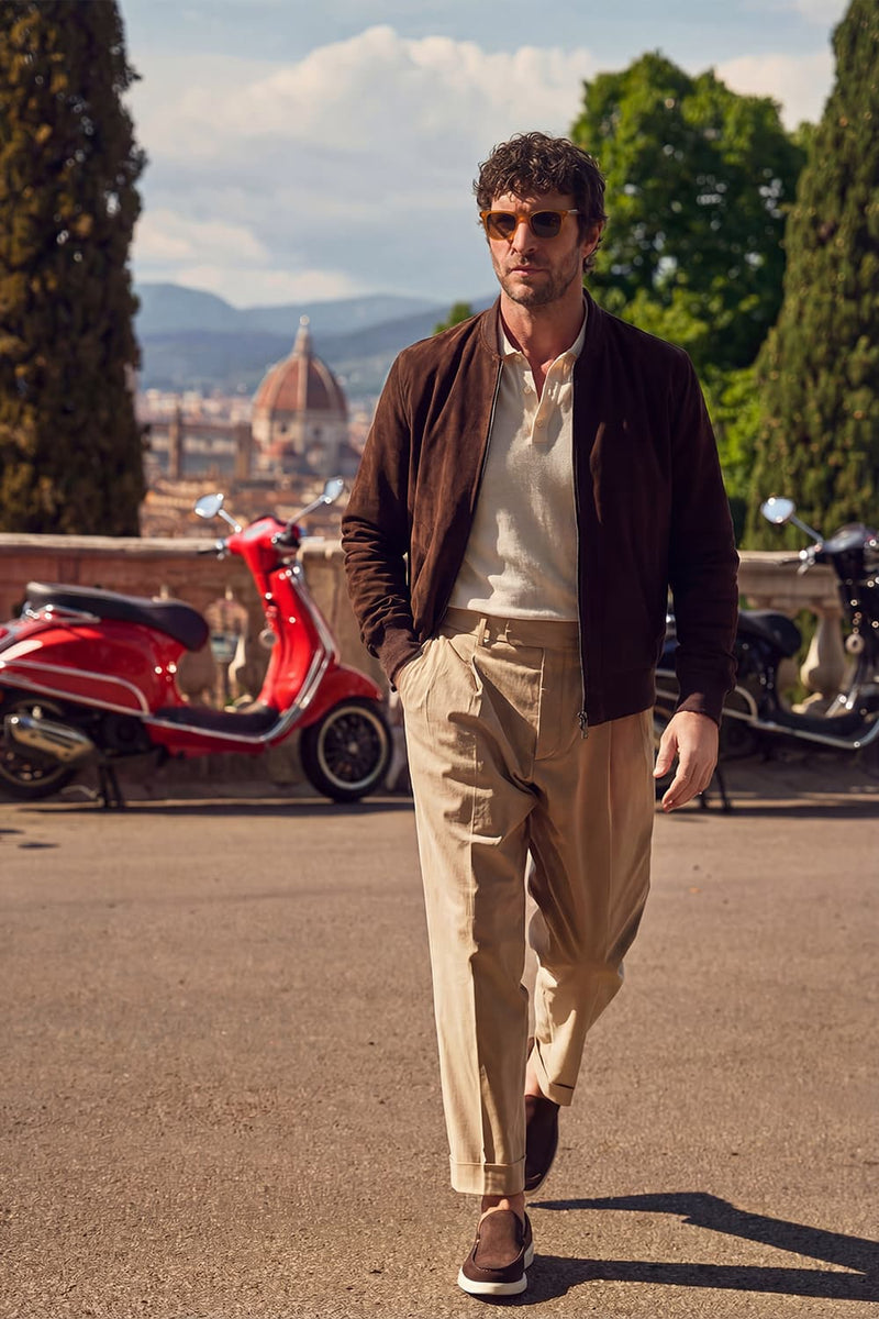 Enrico Camoscio Testa di Moro uomo Barone firenze - 5