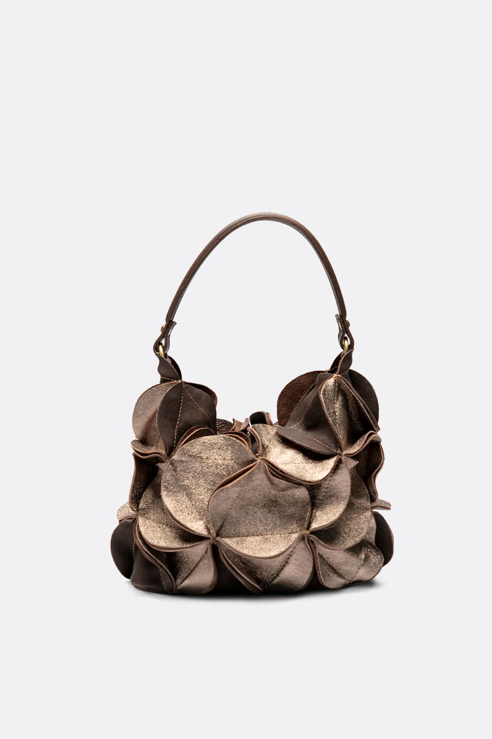 Fiore Laminata Beige donna Barone firenze - 1