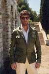Francesco Sahariana Vintage Verde uomo Barone firenze - 1