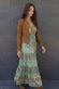 Abito Lungo Gipsy Turchese donna Barone firenze - 4