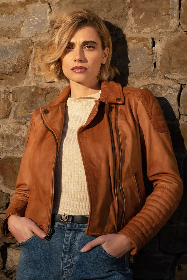 Chiodo Gaia Bike Vintage donna Barone firenze