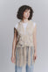 Gilet Macramè Beige donna Barone firenze - 1