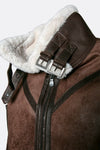 Ginevra Shearling Style Testa di Moro donna Barone firenze - 3