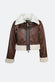 Ginevra Shearling Style Testa di Moro donna Barone firenze - 2