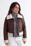 Ginevra Shearling Style Testa di Moro donna Barone firenze - 1