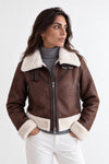 Ginevra Shearling Style Testa di Moro donna Barone firenze - 5